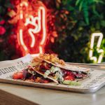 Taco burger